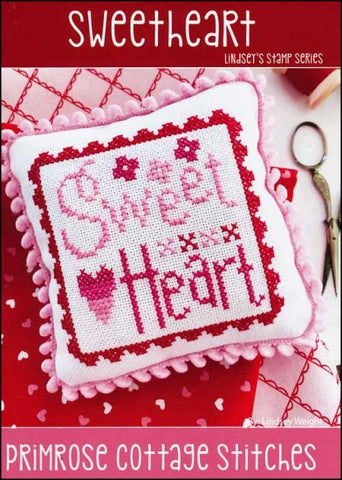 Sweetheart by Primrose Cottage Stitches Counted Cross Stitch Pattern
