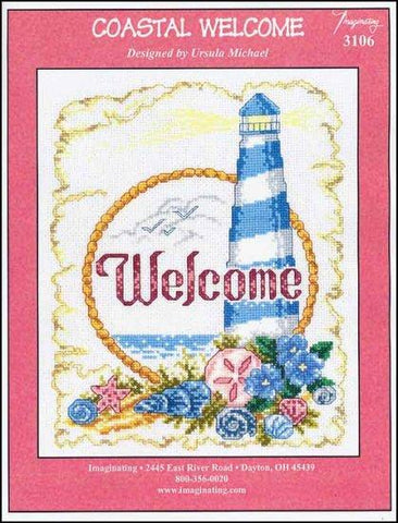 Coastal Welcome by Imaginating Counted Cross Stitch Pattern