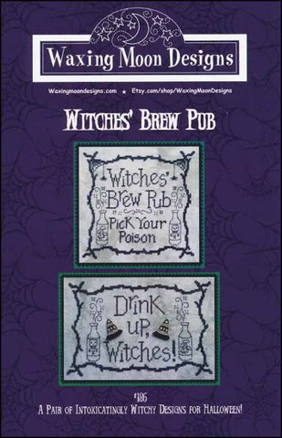 Witches' Brew Pub By Waxing Moon Designs Counted Cross Stitch Pattern