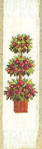 Topiary Bookmark Counted Cross Stitch Kit  by Eva Rosenstand