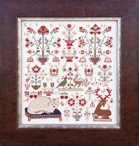 The Feathered Whispers by Barbara Ana Designs Counted Cross Stitch Pattern