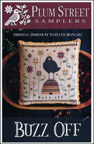 Buzz Off by Plum Street Samplers Counted Cross Stitch Pattern