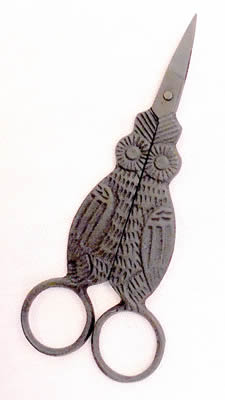 Kelmscott Design's Black Owl Primitive Scissors