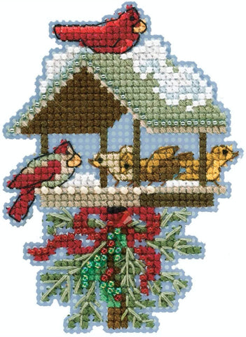 Winter Feast Ornament Mill Hill Buttons & Beads Counted Cross Stitch Kit 3