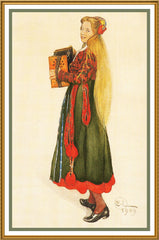 CARL LARSSON INSPIRED Counted Cross Stitch Charts Patterns