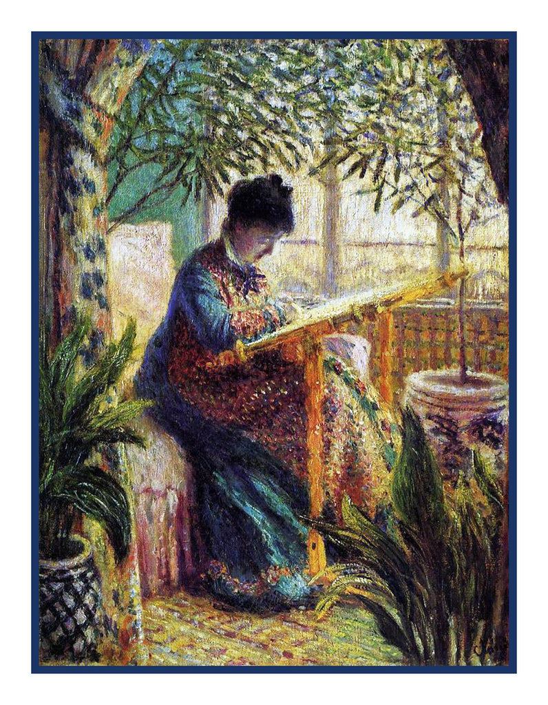 CLAUDE MONET INSPIRED Orenco Originals  Counted Cross Stitch Patterns