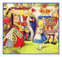 JOHN TENNIEL INSPIRED Counted Cross Stitch Charts Patterns