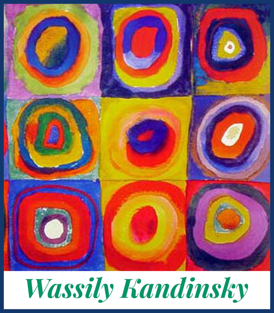 WASSILY KANDINSKY INSPIRED Orenco Originals  Counted Cross Stitch Patterns