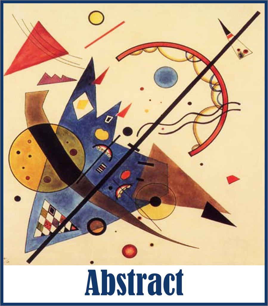ABSTRACT ART INSPIRED Counted Cross Stitch Charts Patterns