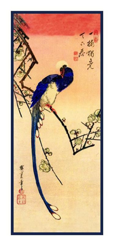 UTAGAWA HIROSHIGE INSPIRED Counted Cross Stitch Charts Patterns