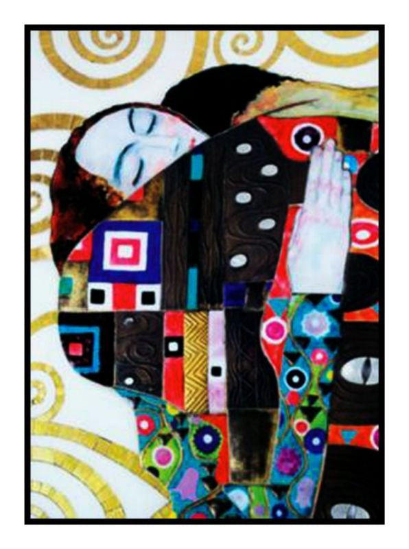 GUSTAV KLIMT INSPIRED Counted Cross Stitch Charts Patterns