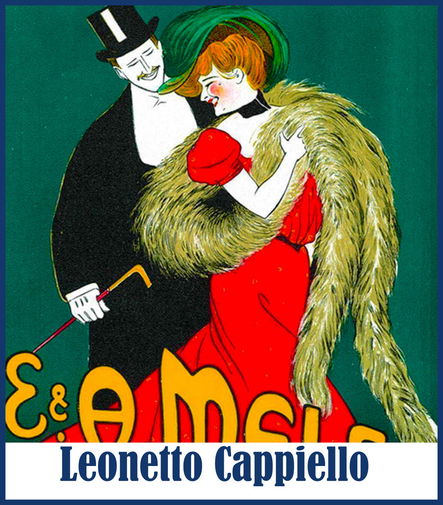 Leonetto Cappiello INSPIRED Counted Cross Stitch Patterns