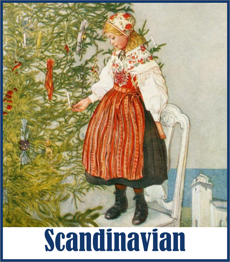 SCANDINAVIAN INSPIRED Counted Cross Stitch Charts Patterns