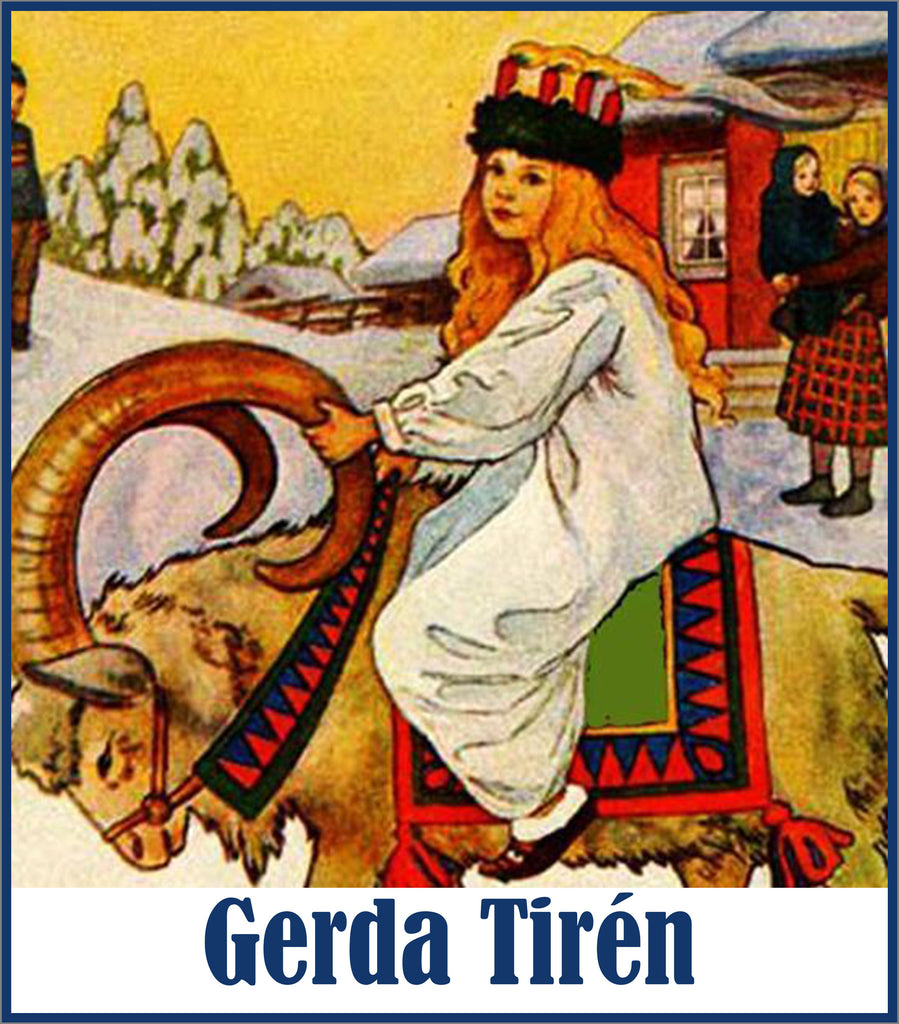 GERDA TIREN INSPIRED Counted Cross Stitch Charts Patterns