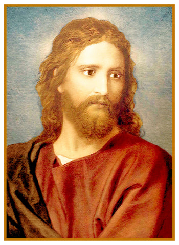 Jesus at 33 by Heinrich Hofmann Counted Cross Stitch Pattern DIGITAL DOWNLOAD