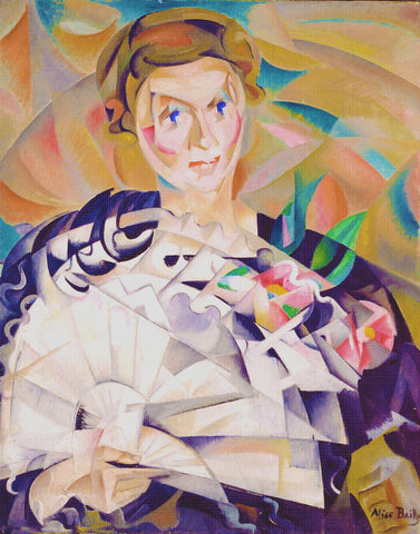 The Artists Sister Louisa by Alice Bailly Counted Cross Stitch Pattern