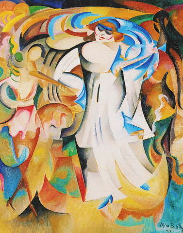 The Dongen's Masked Ball  by Alice Bailly Counted Cross Stitch Pattern