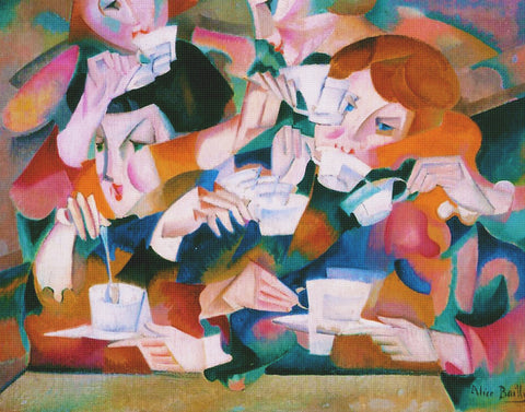 Afternoon Tea by Alice Bailly Counted Cross Stitch Pattern