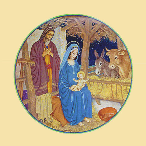 The Nativity Inspired by Edmund Dulac