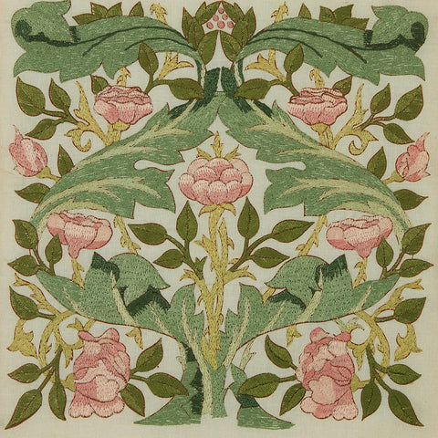 The Rose Bush By May Morris Counted Cross Stitch Pattern