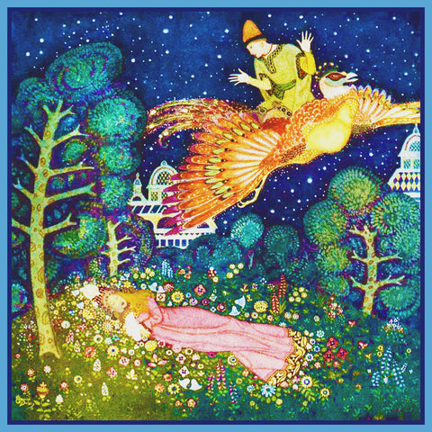 The Firebird and Princess Inspired by Edmund Dulac