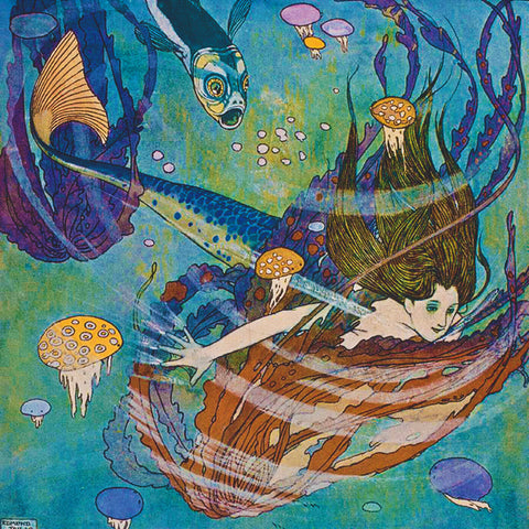 Mermaid Princess Inspired by Edmund Dulac