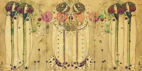 Wassail Inspired by Charles Rennie Mackintosh Counted Cross Stitch Pattern
