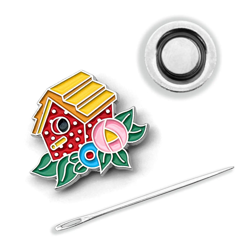 Birdhouse Needle Minder Magnetic Needle Minder From Mary Engelbreit