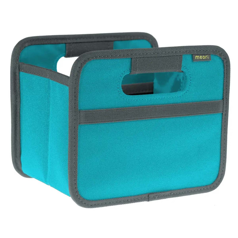 Mini Foldable Storage Box Cube Organizer by Meori -Azure Blue