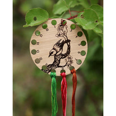 Cherry Blossom Branch Floss Thread Storage Holder From Sunrise Grove