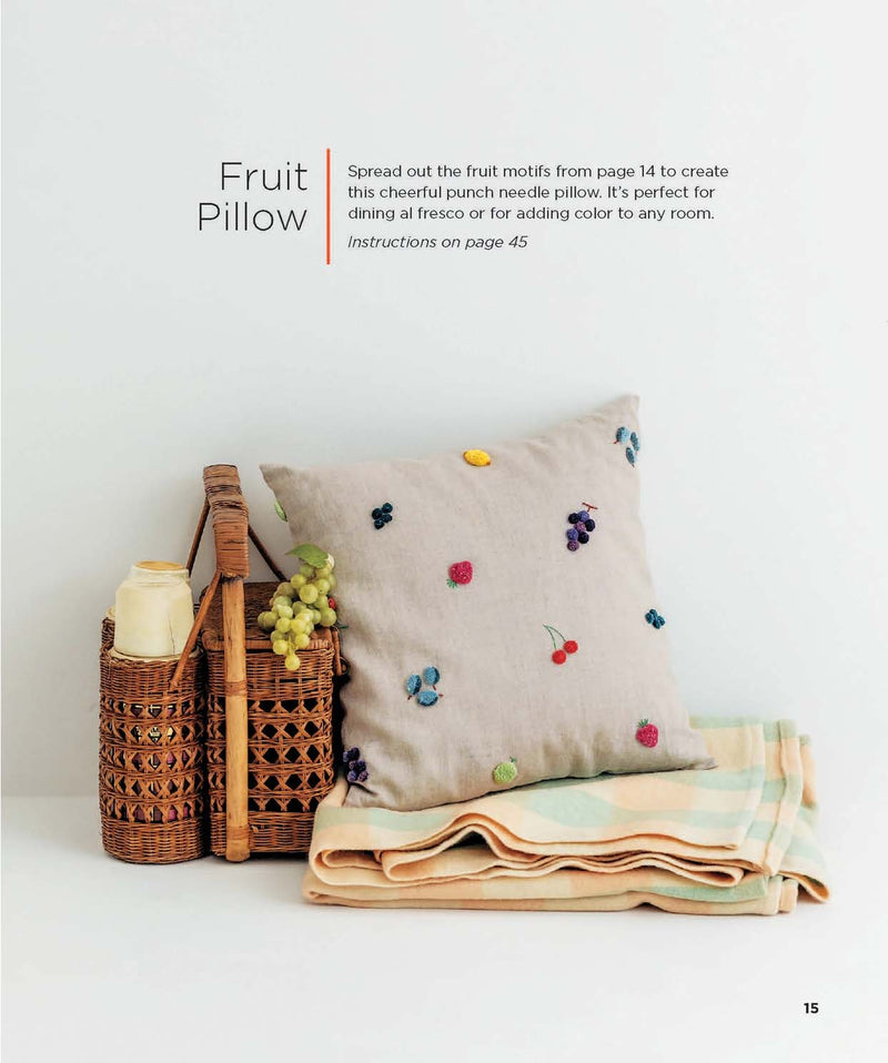 Simply Stitched with Punch Needle: 11 Artful Punch Needle Projects to Embroider with Floss by Yumiko Higuchi