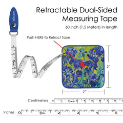 Tape Measure - Van Gogh Irises
