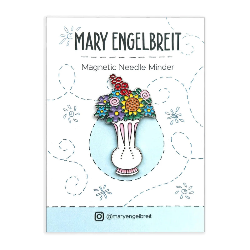 Flower Bouquet Needle Minder Magnetic Needle Minder From Mary Engelbreit