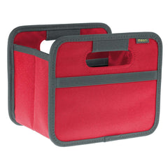 Mini Foldable Storage Box Cube Organizer by Meori -Hibiscus Red