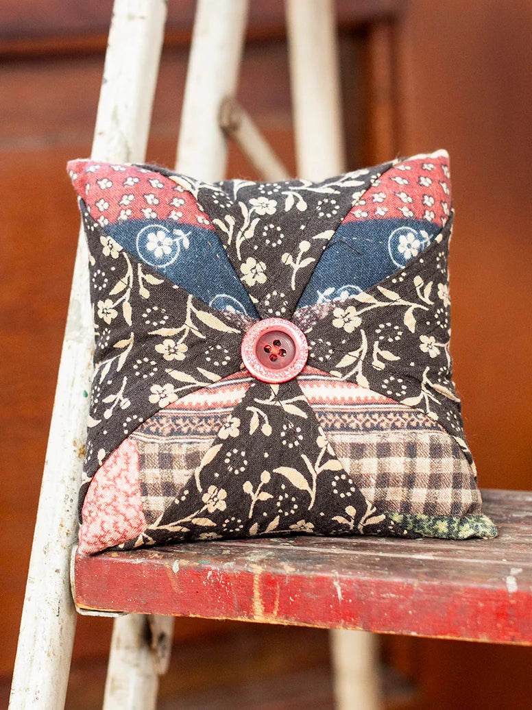 Harvest Harmony Square Pin Cushion from April Cornell