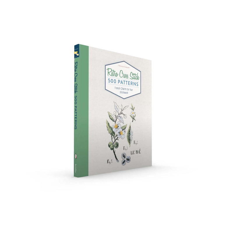 Retro Cross Stitch: 500 Patterns, French Charm for Your Stitchwork By Véronique Enginge