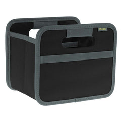 Mini Foldable Storage Box Cube Organizer by Meori -Lava Black