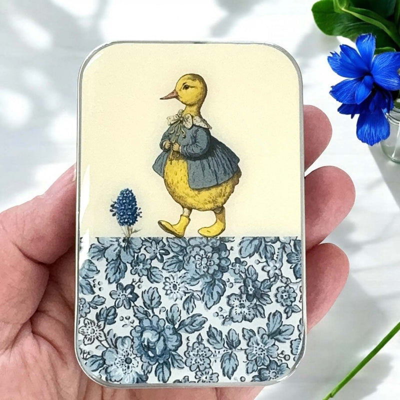 DUCK and FLOWER NEEDLE CASE NEEDLE ORGANIZER-Small
