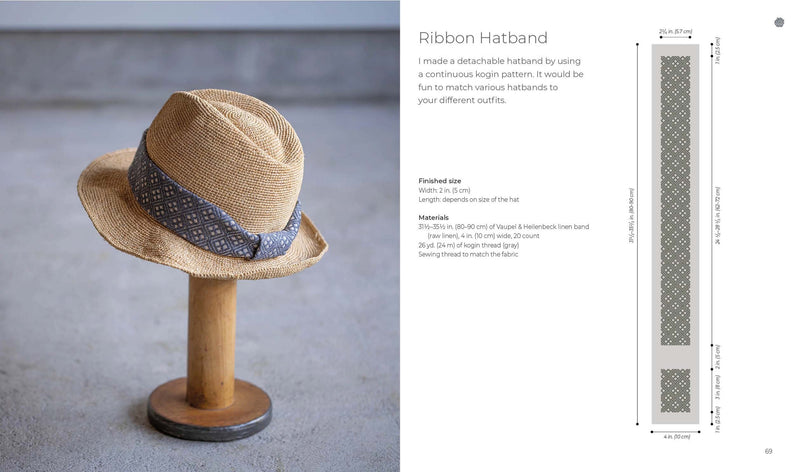 Counted Sashiko Embroidery: 31 Projects with 80 Kogin and 200 Hishizashi Patterns By Keiko Sakamoto