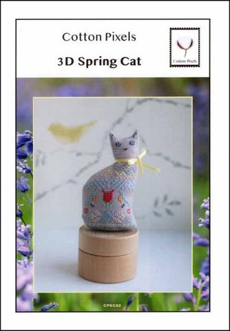 Cat Holiday Ornament Kit 3.5X3.5 Set of 6 by Design Works Counted Cr