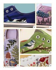 Diy Embroidered Shoes- Hand Embroidery Diy Book by Melissa Galbraith