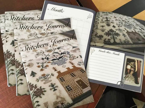 Stitcher's Journal By Stacy Nash Primitives Counted Cross Stitch Pattern