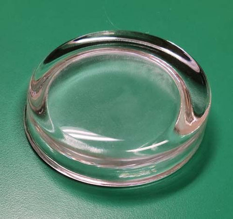 Hand Made  Round Glass Paperweight from Yarntree