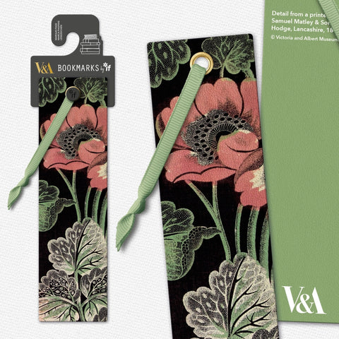 William Morris Anemones V&A Bookmark Bookmark By If USA