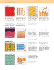 Encyclopedia of Classic & Vintage Stitches: 245 Illustrated Embroidery Stitches for Cross Stitch, Crewel, Beadwork, Needlelace, Stumpwork, and More by Karen Hemingway