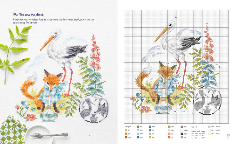 Fables & Fairy Tales to Cross Stitch: French Charm for Your Stitchwork By Véronique Enginger