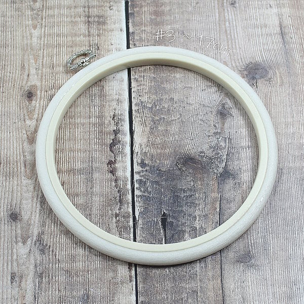 Large Oval Flexi Embroidery Hoop 8 X 10 Inches. 