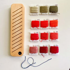 Wooden Bobbin Minder From Modern Hoopla