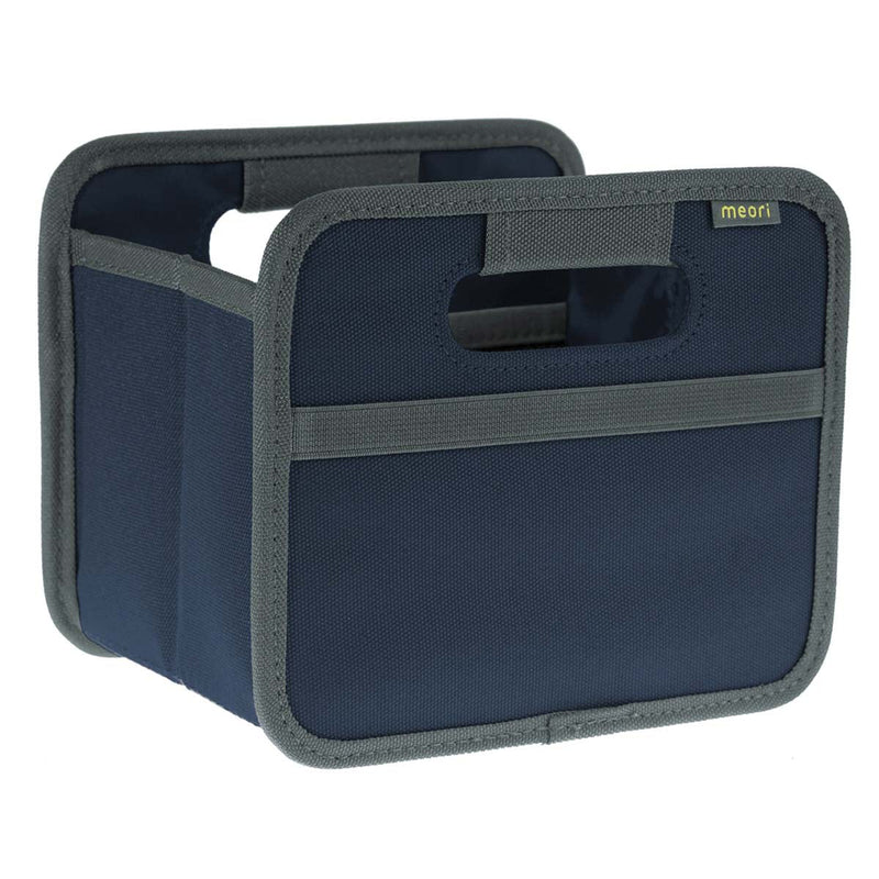 Mini Foldable Storage Box Cube Organizer by Meori -Marine Blue