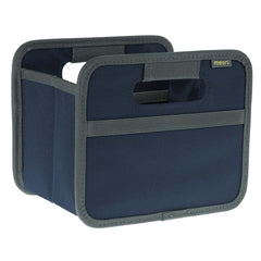 Mini Foldable Storage Box Cube Organizer by Meori -Marine Blue